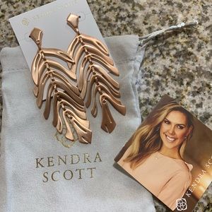 Kendra Scott Lotus Statement earrings